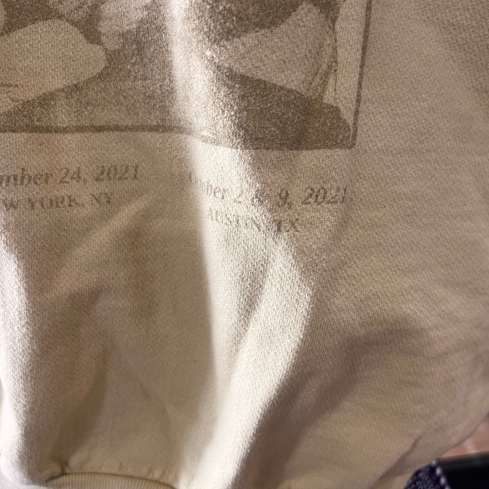Billie Eilish merch underwater 2021 tour oversized sweatshirt-XL - Picture 8 of 8
